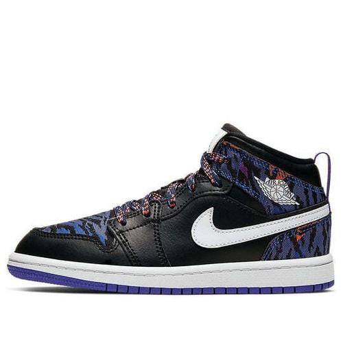 Air Jordan 1 Mid SE PS Полосатый тигр AV5173-005 EU 28