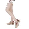2025 Women's Summer Breathable Baotou Sandals - Soft Sole Hollow Casual Mom Shoes