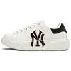 New MLB Chunky Classic Low Top Skateboard Shoes Unisex Beige Black 3ASXCCB3N-50IVS