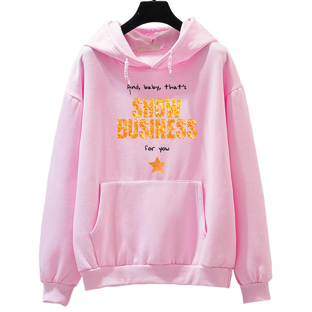 Taylor Inspired Life of A Showgirl Show Business Hoodies UNISEX Clothes Cotton Perfect Women Hoody Casual Long Sleeve Pullovers
