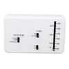RV Thermostat 40 to 90 Fahrenheit Range Enhanced Air Circulation RV Analog Thermostat for 3106995.032