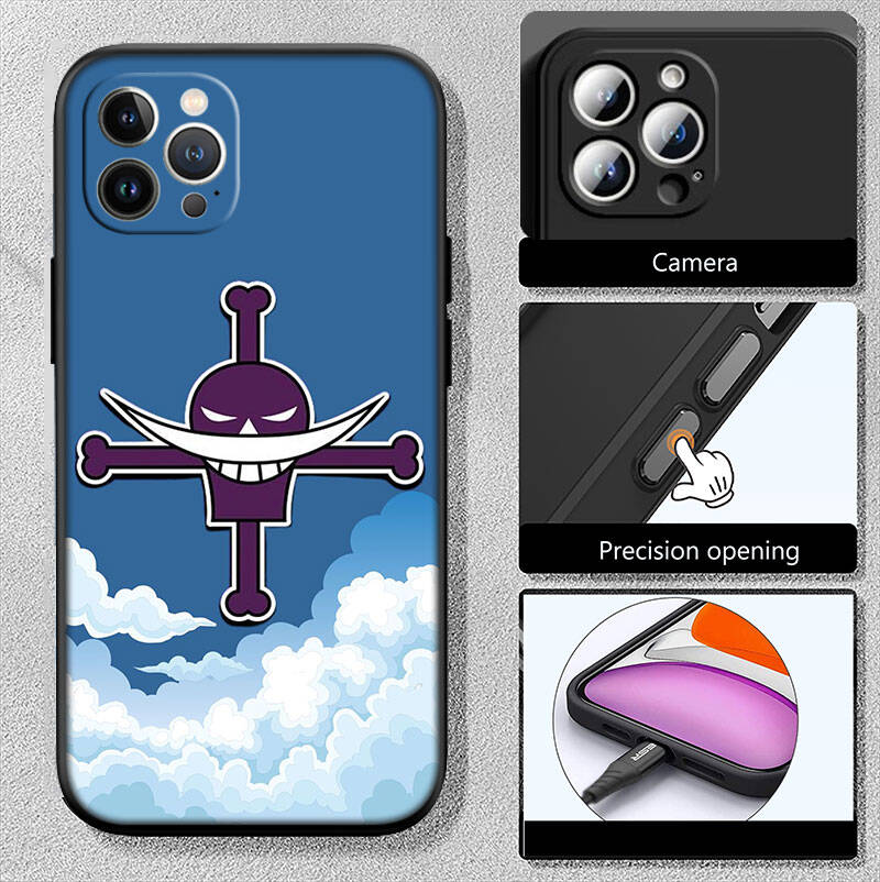 MH115 One Piece Edward Newgate Phone Shell Case for iPhone 7 8 11 12 13 14 15 16 17 16E XS Pro Max XR X SE Air