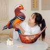 Simulation 3D Bird Plush Toy Stuffed Goose Chicken Rooster Hen Duck Pigeon Dove Parrot Pheasant Mandarin Duck Pillow Cushion