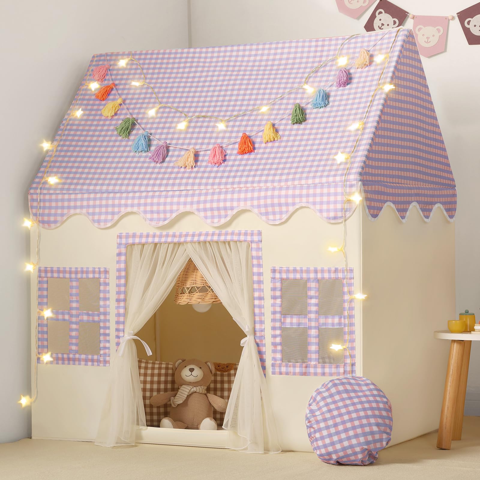 

Палатка для игр в помещении Игрушка для сна ребенка Секрет Идеальный подарок для ребенка и уличная развивающая игрушка Детская для девочек, Оборудование, Дом, Игровая палатка, Палатка, База,