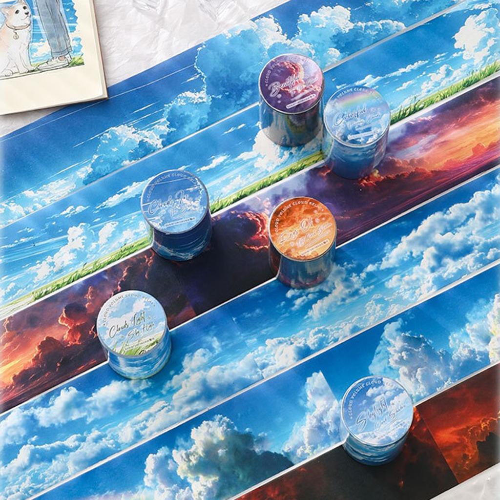 Fashionable Aesthetic Scrapbooking Tape Set With Strong Adhesive Multipurpose Decoration For Crafts And Photo Album
