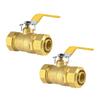 Brass Ferrule Ball Valve for Aluminum-Plastic Pipes
