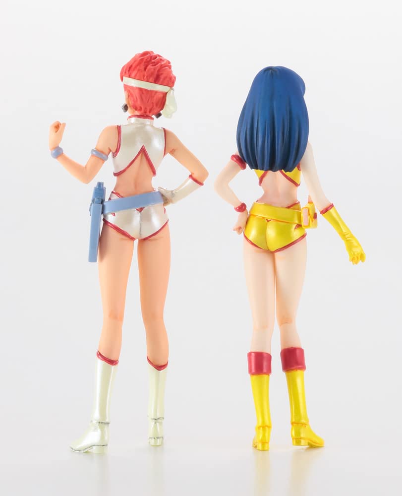 Hasegawa Creator Works Series Dirty Pair Kei Yuri Angel Scale Plastic Model CW24 & w/Lovely 1/20