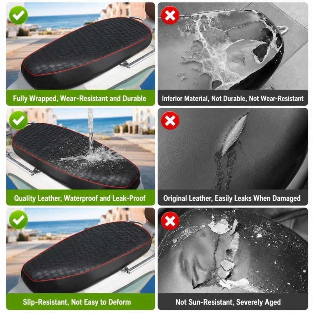 Wear Resistant Scooter Seat Cover Sunproof Electric Bike Seat Cover Seat Cushion Cover  Outdoor Use