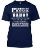 Proud Daddy Of Daughters - Im A Freaking TTshirt Made In the USA Size S To 5XL