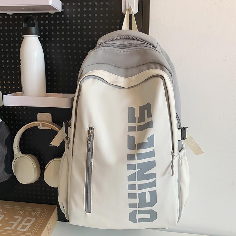 Primary School Girls Large Capacity Burgundy Junior High School Students High School Students College Students Backpack