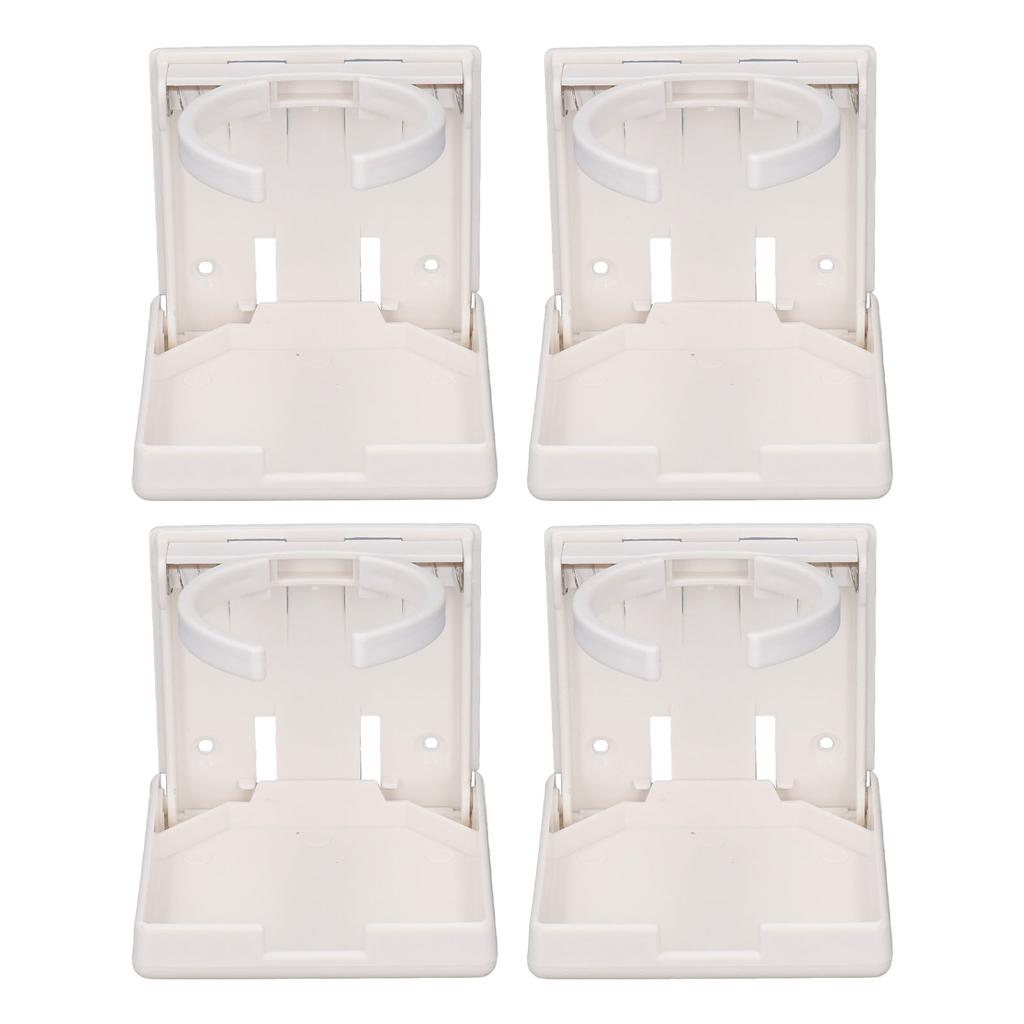 Suport de pahare pliabil, 4 buc. Suport de cană de băutură reglabil pentru RV mașină, navă, montare verticală sau pe perete