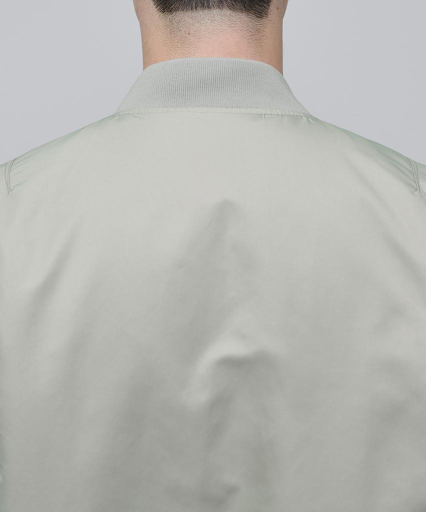 Musinsa Standard Oversized Ma-1 Bomber Jacket [Sand Grey]