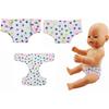Baby Diapers Doll Underwear For 14-18 Inch Baby Dolls Underwear Reusable Adjustable Diapers For Infant Reborn Dolls Baby Girls