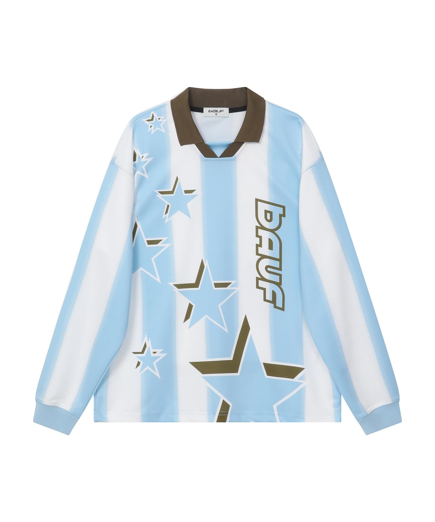 Baup Star Uniform Football Jersey [Sky Blue] L