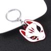 Natsumes Book Of Friends Fox Mask Keychain With Zinc Alloy Charm For Anime Fans