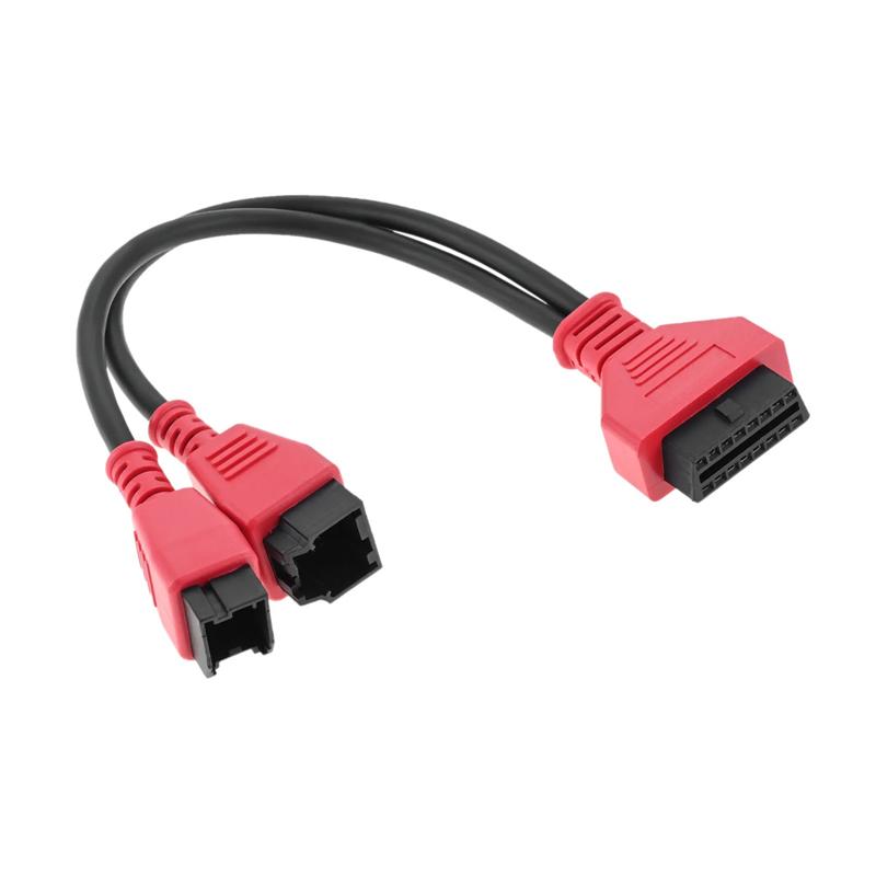 For FCA 12+8 Universal Adapter Connector Diagnostic Cable For Chrysler Jeep Dodge Fiat Work For MaxiSys IM608 Launch X431V
