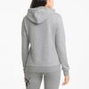 Puma Essentials Logo Hoodie Women Hoodies Gray 586791-04