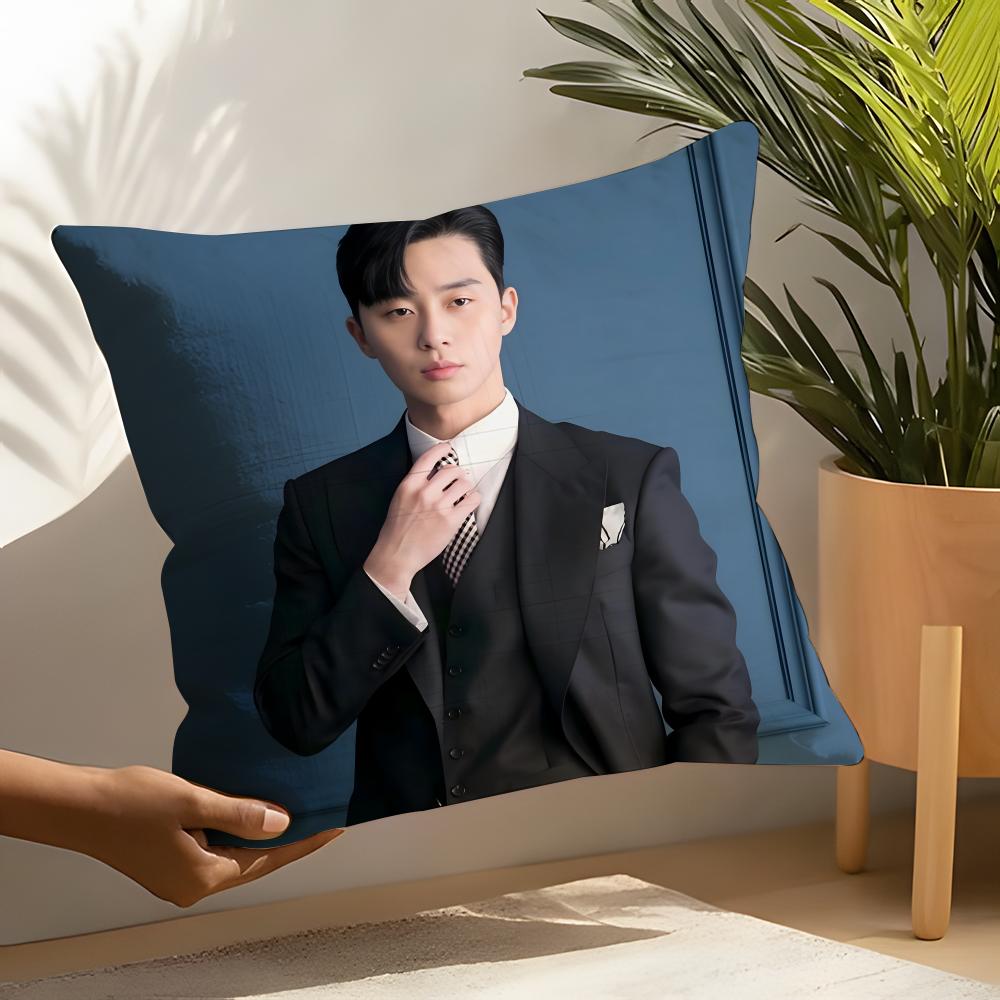 Pop star Ppark SseojunS Pillow Case Home Living Room Decoration Linen Pillow Cases Cushion Cover