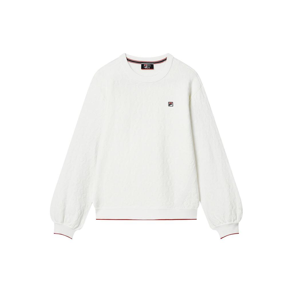 New FILA Knitwear Women's Steam White F11W411411AIV