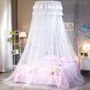 Round Princess Garden Lace Bed Crown Net Bed Hoop Princess Girl Garden Lace Bed Crown Mosquito Net