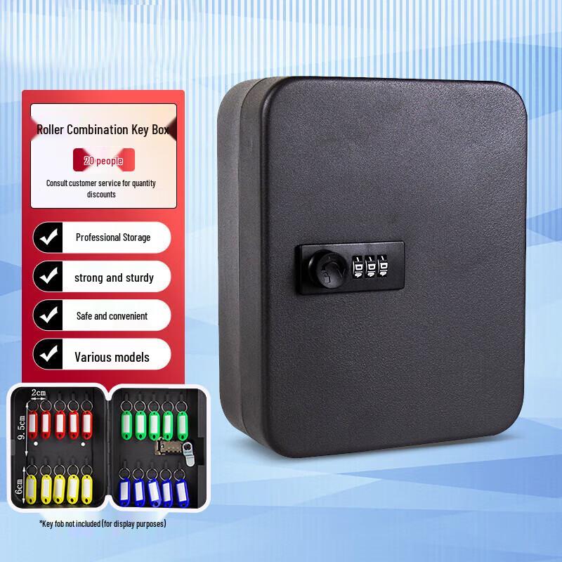 Glosen 20-Position Combination Key Cabinet