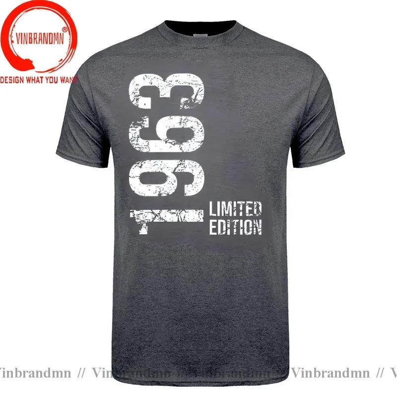 Novelty 63th Birthday 63 Years Retro Vintage Limited Edition 1963 T Shirts Graphic Cotton Streetwear Gifts Born In 1963 Tshirt
