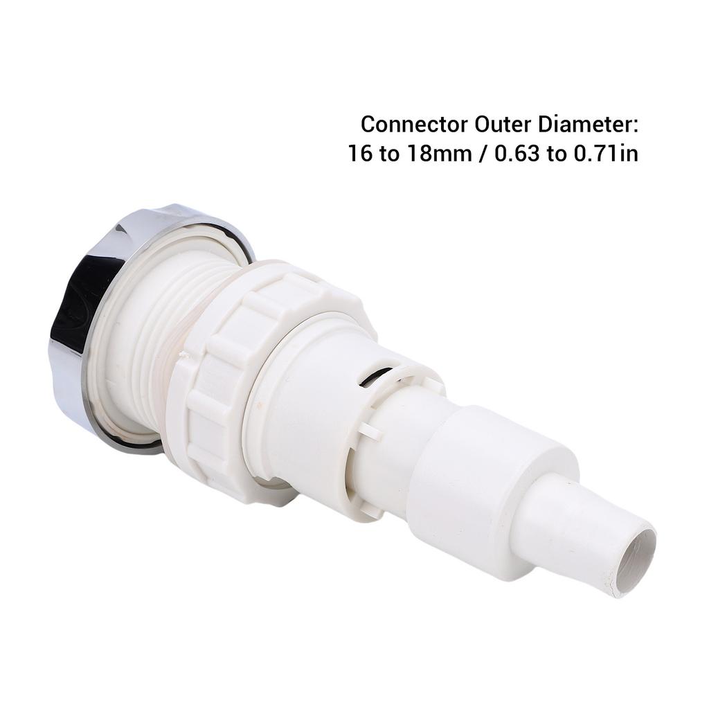 Air Button Switch PVC Adjustable Air Pressure Hot Tub Pneumatic Push Button Switch for Spa Bath Tub Accessory