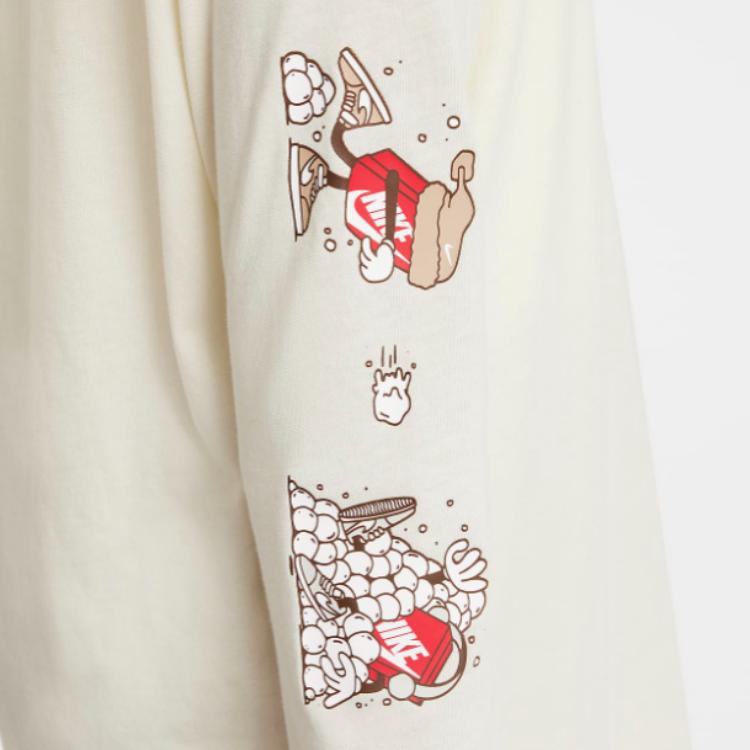 Nike Sportswear T Shirt Coconut Milk Teenagers HF6006-113