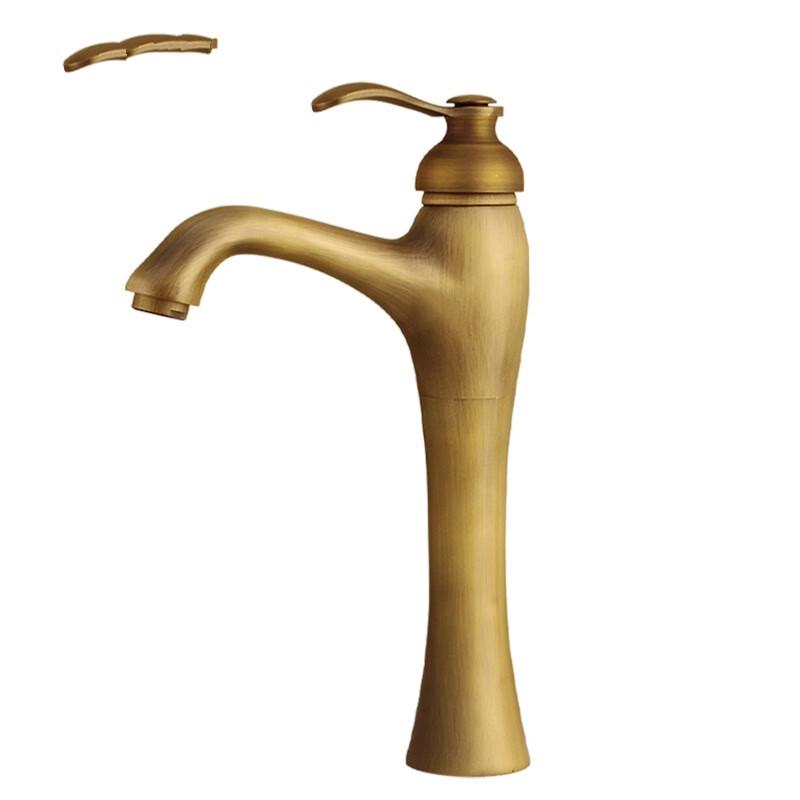 MDNG Antique Tall Waterfall Basin Faucet