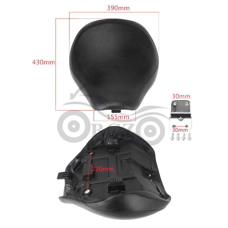 Cruiser Bike Seat Bag & Cushion Set for VL400/800 Motorcycles