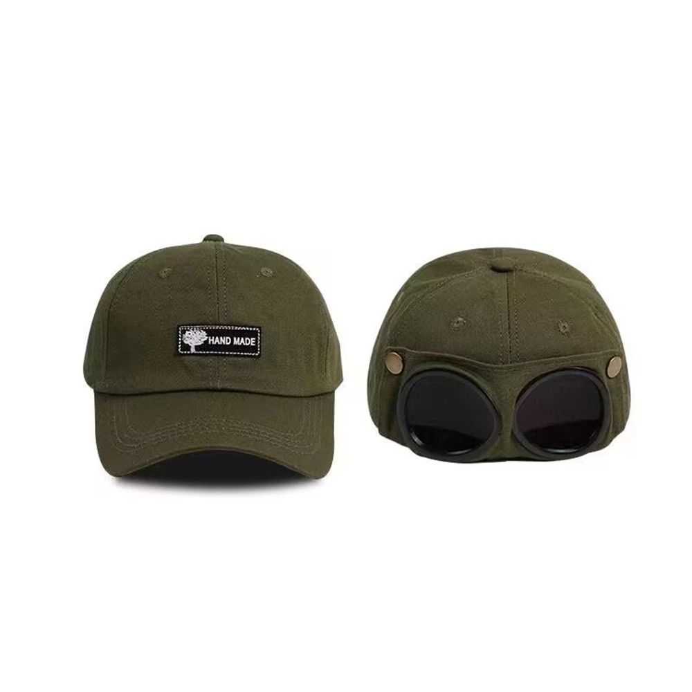 Quick Dry Sunscreen Hats With Sunglasses Design Golf Dad Hat Hip Hop Snapback Caps Men Women