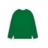 We11done Ss22 Barrage Logo Print Long Sleeve T-Shirt Unisex Tops Green WD-TT1-22-717-U-GR