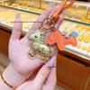Year of the Horse Pure Gold 999 Keychain Pendant - New Style, Small Gift