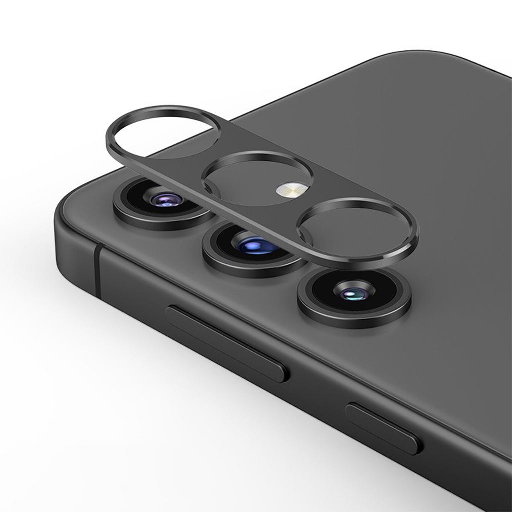 KALEBOL KLB-LPC005 For Samsung Galaxy S24 Hollow Lens Protector Aluminum Alloy Phone Camera Bezel Cover