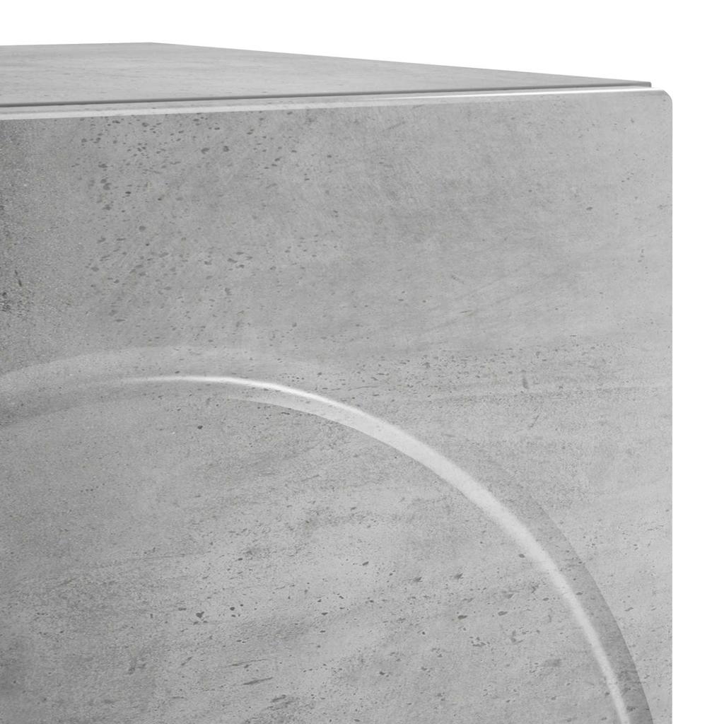 Nightstand 2 pcs. Concrete Grey 33.5 x 34.5 x 50 cm Engineered Wood