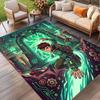 Ben 10 Cartoon Print Rug, Washable Floor Carpet, For Entryway Dorm Laundry Room Office Study, Home Decor Birthday Christmas Gift