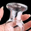 Effective Prostate Toy Smooth Fast Adaptation Rounded Tip Transparent Butt Plug Sex Toy for Bedroom