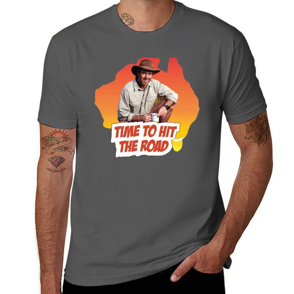 All Aussie Adventures Russell Coight Thumbs Up TShirt Outdoor Sports Short Sleeve Top TShirt