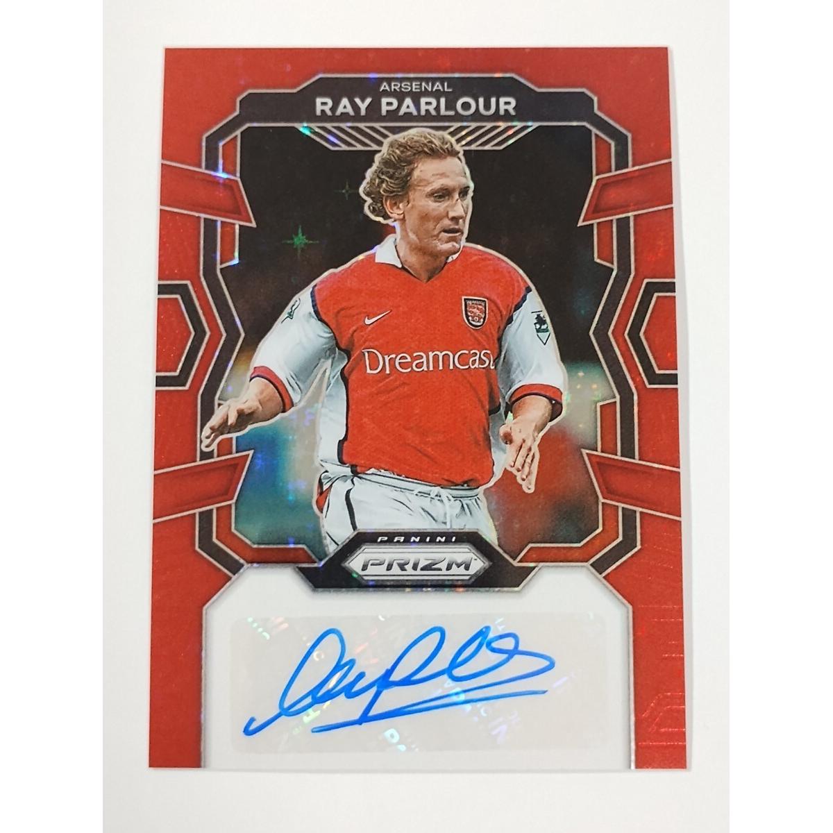 Used [Color Match] 2023-24 PANINI PRIZM PREMIER LEAGUE RAY PARLOR Arsenal Sign AUTO