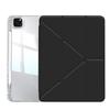 For IPad Acrylic Y-Fold Anti-Drop And Anti-Bend Protective Case Air5/4 Magnetic Transparent