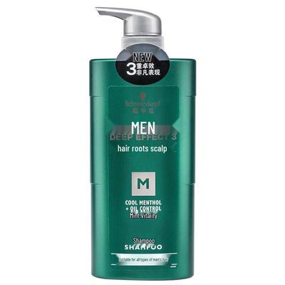 Shampoo Vitalidade de Menta Schwarzkopf para Homens