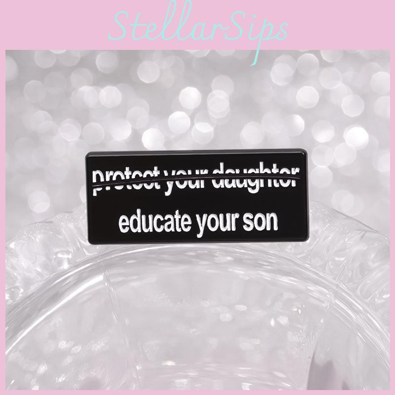 Trendy Black Square Alloy Brooch With Creative Cartoon Style Perfect For Fashion Lovers Of All Ages