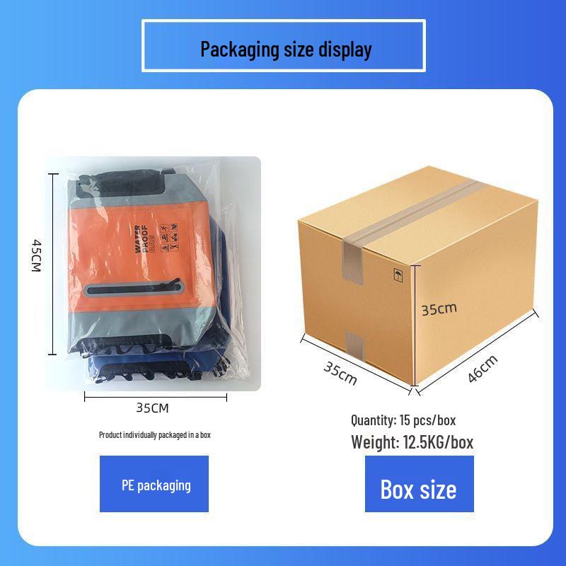 Unisex Waterproof Outdoor Backpack for Swimming, Diving & Beach Storage