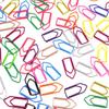 Metal Crayon Paper Clips in Assorted Colors Ideal for Bookmarking and Organizing Office Documents Durabiity
