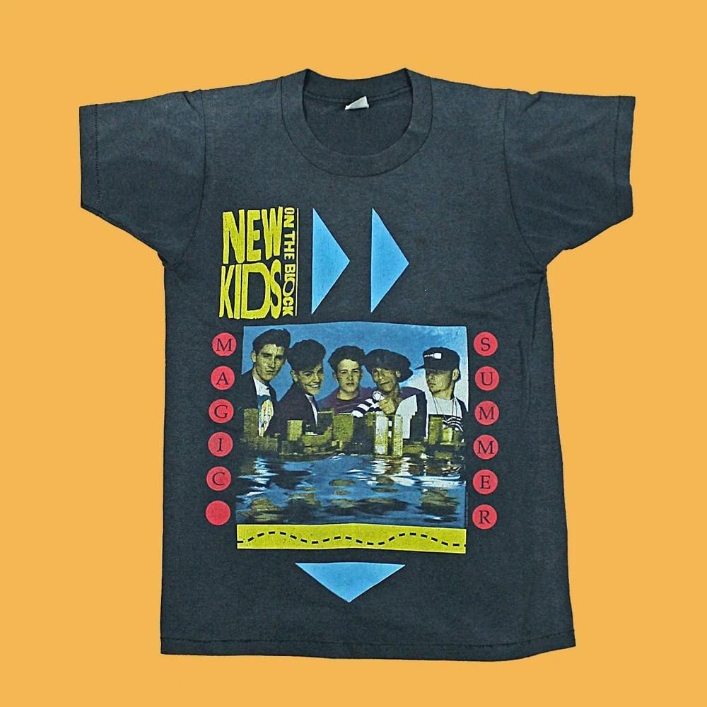 

Unisex All Size Vintage New Kids on the Block Short Sleeve TT182 Unisex T-Shirt XXL