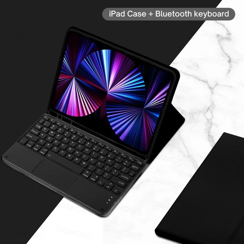 For IPad Keyboard with Case for New Ipad Air 11 M3 2025 Funda Separable Keyboard Cover