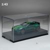 Simulation 1/43 Alston Martin V12 Alloy Sports Car Model Collection Ornaments with Display Box Metal Miniature Voiture Toy Gift