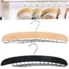 Multifunctional Wooden Hangers With 24 Hooks Belt Underwear Rack Hanger Space Saving Necktie Holder Closet Finishing Organizer
