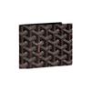 Victoire Monogram Opvouwbare Canvas en Leer Portemonnee Unisex Portemonnee Zwart Blauw Groen VICTO8PMLTY