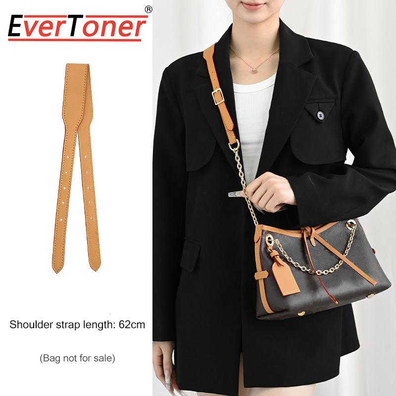 EverToner Bag Extension Shoulder Strap For l-v carryall bb Bag Adjustable Lengthened Leather Armpit Bag Strap Accessories